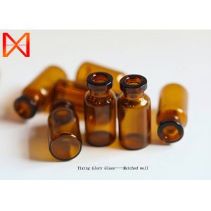 China Tubular Pharmaceutical Glass Bottles , Injection Bottle Narrow Mouth For Steroids wholesale