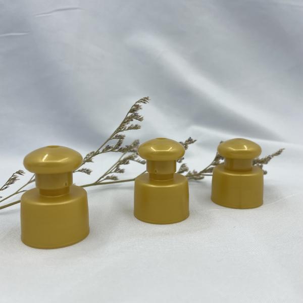 Gold Pull Up Bottle Caps Top 24/410 Customized Color 2 Actuator With Finishing