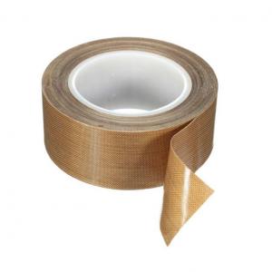 China 3mils/5mils PTFE Coated Fiberglass PTFE Film Tape with Silicone Adhesive for Heat Sealing Machine on sale