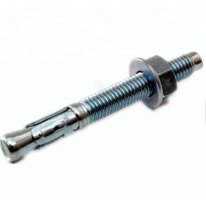 China Wedge Anchor Carbon Steel Hex Socket Head Bolt M10 Size Zinc Plate Surface on sale