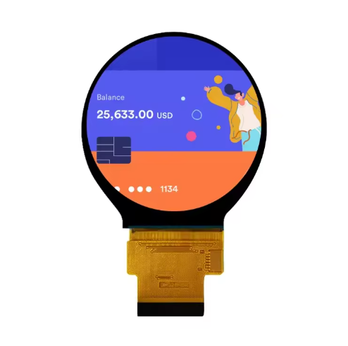 480x480 Round TFT LCD Display 2.1 Inch Capacitive Touch LCD Module Low Power