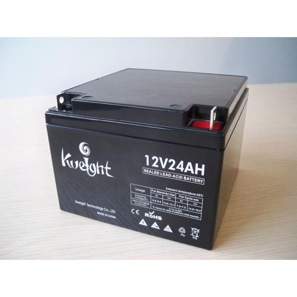 12v 24ah Deep Cycle Lead Acid Battery Vrla Sla Ups Agm Rechargeable Battery