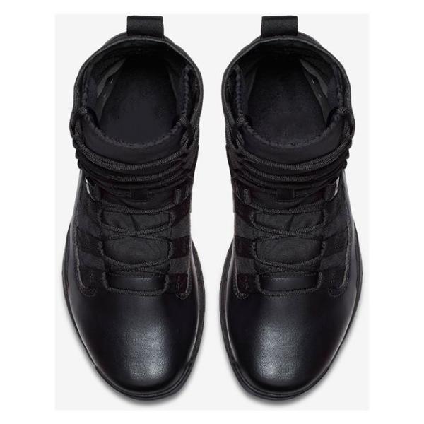 17 Ounces Genuine Leather Military Boots Upper Nylon Reinforced Black Outdoor Tactical Gear