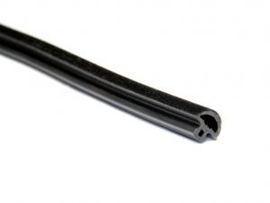 Sunroof D Shaped Rubber Seals , Co-extruded EPDM Rubber Window Seal