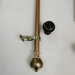 China Zinc Alloy 0.35mm 10mm Adjustable Curtain Rod wholesale