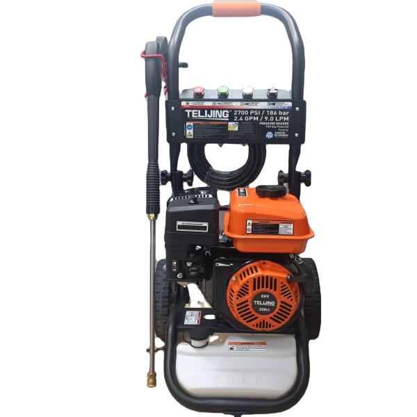 Commercial 3800PSI 7HP Gasoline Pressure Cleaner 262bar 420cc High Pressure