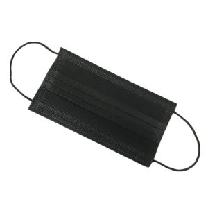 China Light Weight Disposable Black Face Mask , Waterproof Disposable Mouth Mask wholesale