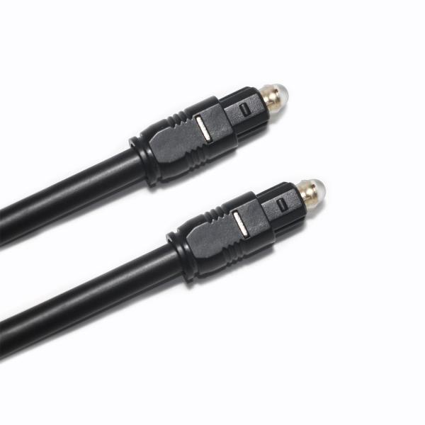 Optical Digital Audio Cable OD4.0 Male To Male Toslink Cable For Home Theater, Sound Bar, TV & More 1.2M 2.4M 3M More