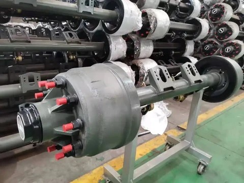 Semi-Trailer Axle Replacement Fuwa Trailer Axle Parts