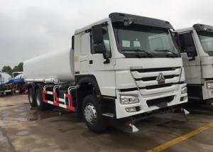 China Green Water Carrying Water Tanker Truck LHD 6X4 15 - 25CBM Drinking Water Truck wholesale