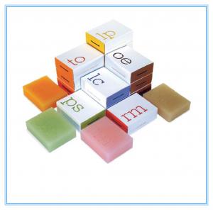 China Cusomized Printing Paper Box Packaging , Hand Made Soap Packaging Box wholesale