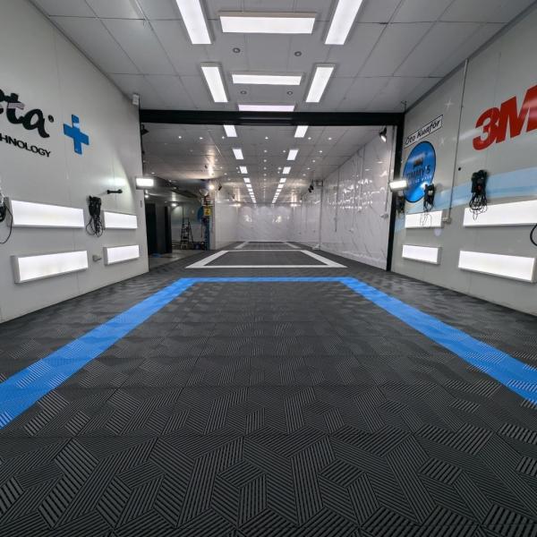 Indoor Plastic Floor Tiles Garage 40x40cm Garage Flooring Plastic Tiles