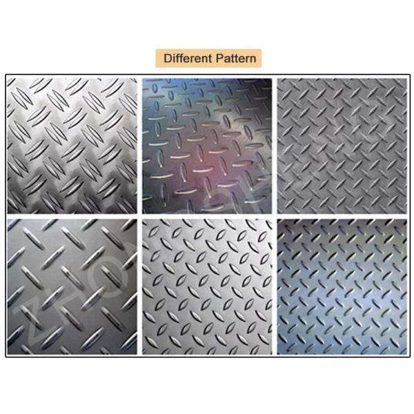2000-12000mm Length JIS Standard Q235 A36 Q345 Mild Hot Rolled Carbon Steel Checkered Floor Plate with Ms Diamond Pattern
