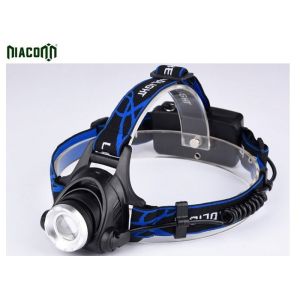 China Double Use USB Rechargeable Headlamp Aluminum Design With IPX5 Waterproof on sale