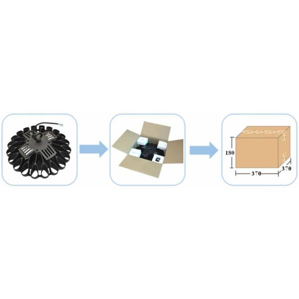 Round Shape Led Highbay Light 100w Led High Bay Lamp PF >0.95