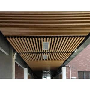 China Commercial WPC Ceiling Panel Cladding Board Sound Insulation wholesale