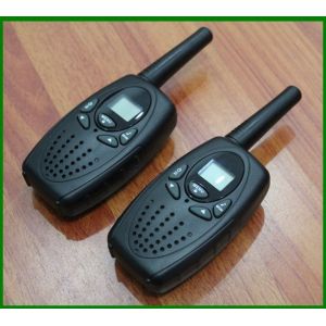 China Black T628 long range PMR446 walkie talkie radio transceiver on sale