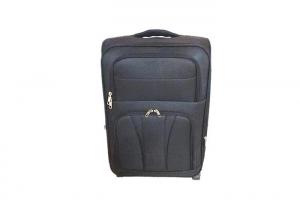 China 28 Inch Black Eva Trolley Luggage , 170T Lining Eva Trolley Case With Side Handle wholesale