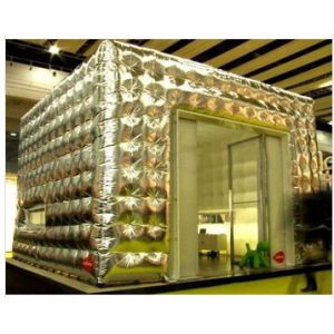 China 2013 silver inflatable cube tent wholesale