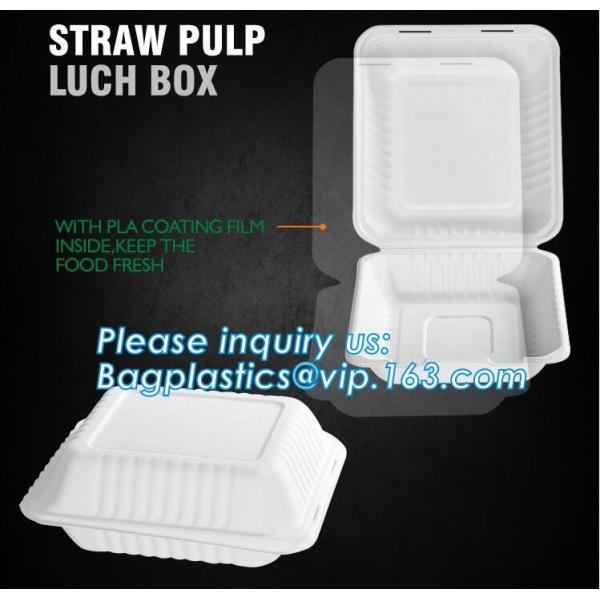 straw pulp lunch box,eco-friendly PLA tableware,dinnerware set,healthy tableware