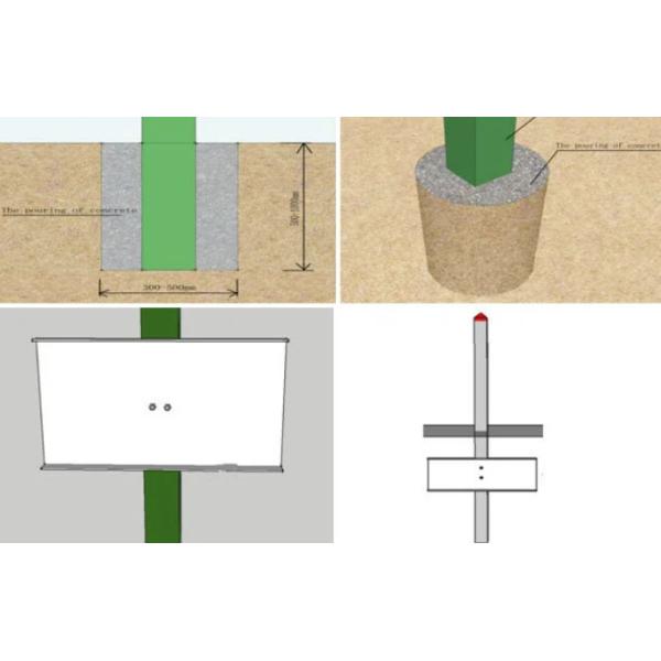 Clear View Trellis Spikes Security 358 Anti Climb Fence