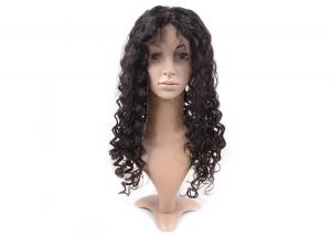 China Real Mink Brazilian Human Hair Curly Lace Front Wigs Long Life Time For Black Women on sale