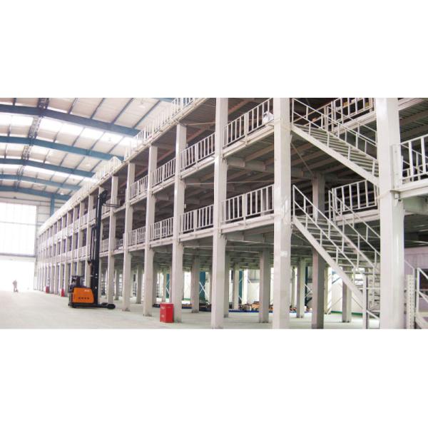 Steel Structure Platform Mezzanine Floor Platform Warehouse Storage Rack