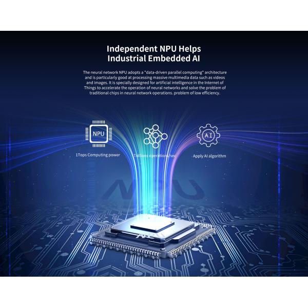 UPC-3568 Intelligent industrial computer Mainboard 1-way tamper-proof control interface WiFi 6