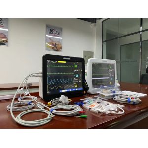 China Animal Veterinary Patient Monitor For Monitoring Recording Alarming on sale