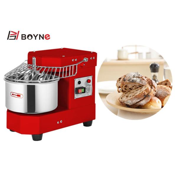 Industrial Dough Mixer Bread Making Machine Red White 220v / 380v with painting frame