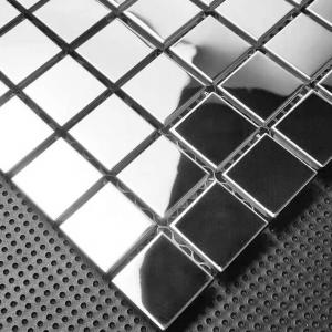China SUS GB Stainless Steel Mosaic Tiles Mirror Antirust on sale