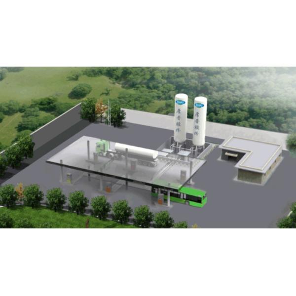 High Intelligent Customizable LNG Refueling Station