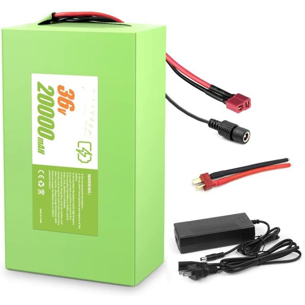 XT60 Fascial Gun Battery 100W-600W 36V 8Ah Lithium Battery With 2A Charger