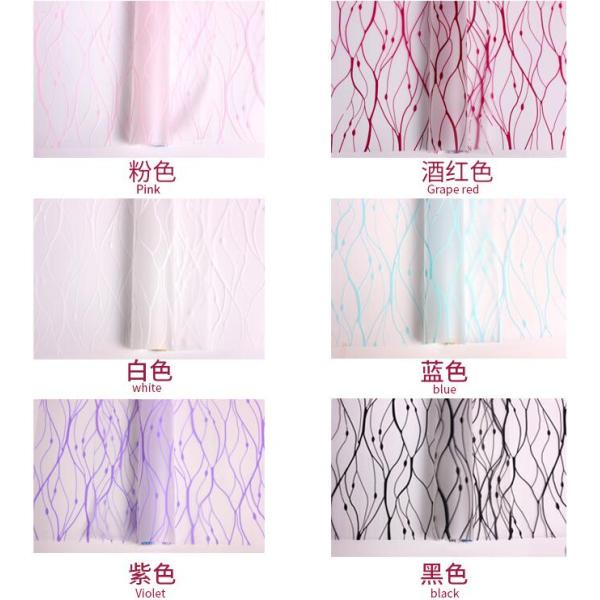 Printed Net Opp Waterproof Florist Paper 58cm X 58cm Bouquet Wrapping