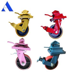 Tare Weight 26kg Heavy Duty Portable ISO Shipping Container Caster Wheels for