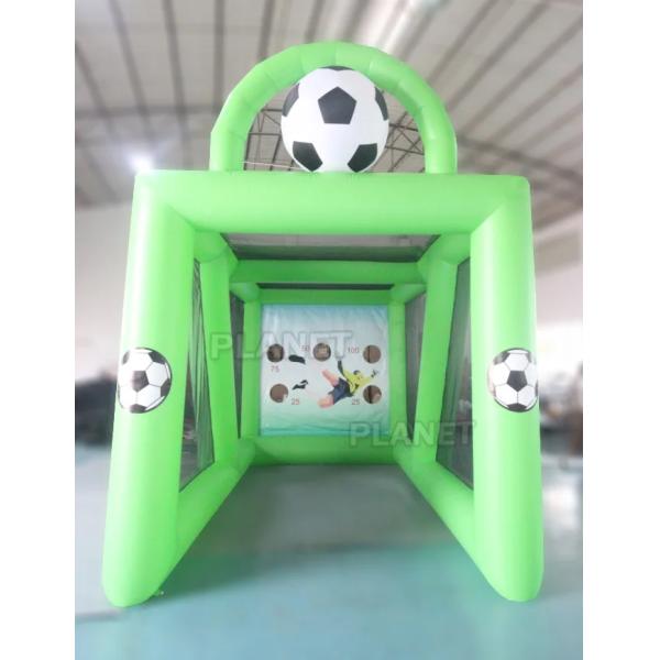 Outdoor Carnival Inflatable Soccer Goal Target Football Penalty Shootout PVC Soccer Kick Game