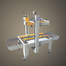 China Semi automatic carton sealer / Adhesive Tape Carton Sealing Machine on sale