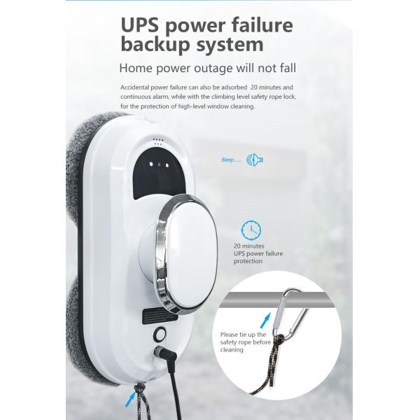 Remote Control Window Cleaner Robot App Control Remote Window Washer AU EU Plug