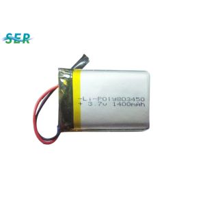China Flat Cell 3.7 V 1500mah Lipo Battery 803450 wholesale