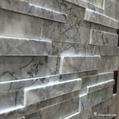 China Natural Flat Face Customized Marble Stone Wall Cladding wholesale