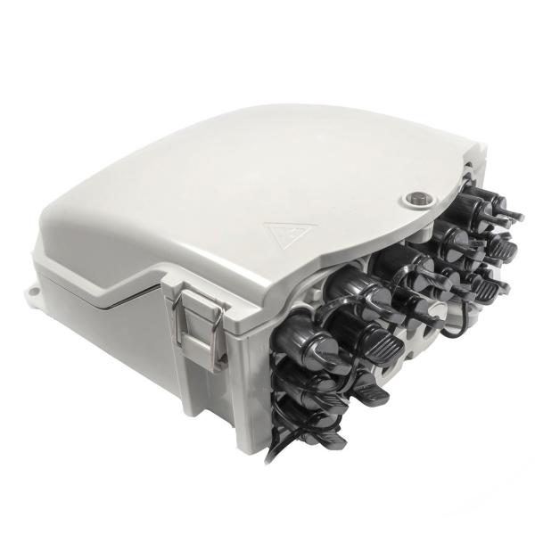 ROHS 16 Cores Ftth Distribution Box FTTA Fibre Optic Cable Junction Box