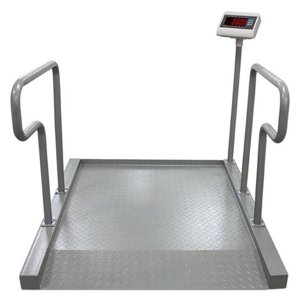 Hospital Electric Heavy Duty Floor Scales Powder Coated 500kg for Wheelchair