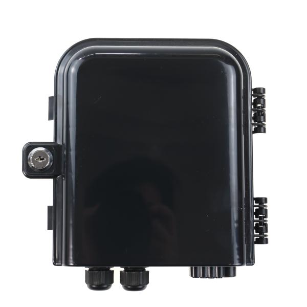 8Cores SM MM FTTH Fiber Optic Termination Box Wall Pole Mounted