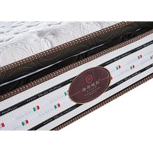 China Family Removable Hybrid Spring Foam Mattress , 32CM Large Single Memory Foam Mattress on sale