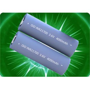 21700 Battery 4000mAh 3C Discharge 500 Cycles 3.6V