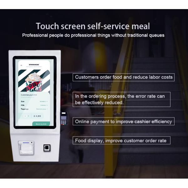 21.5 Inch Self Service Kiosk Multi Installation Of Both Desktop And Wall Mount
