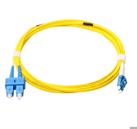 LC To SC Fiber Optic Patch Cord Duplex For Telecommunications