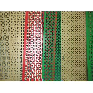 Decoration Hexagonal Perforated Metal Sheet Versatile For Architectural