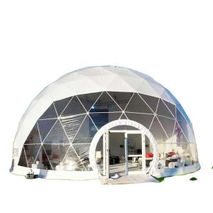 China Luxury Inflatable Dome Tent Decoration Transparent Warm Glass Dome Tent wholesale