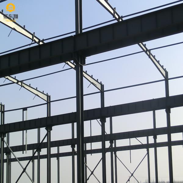 Industrial Flexible Steel Structure Workshop Factory Portal Frame Building Construction